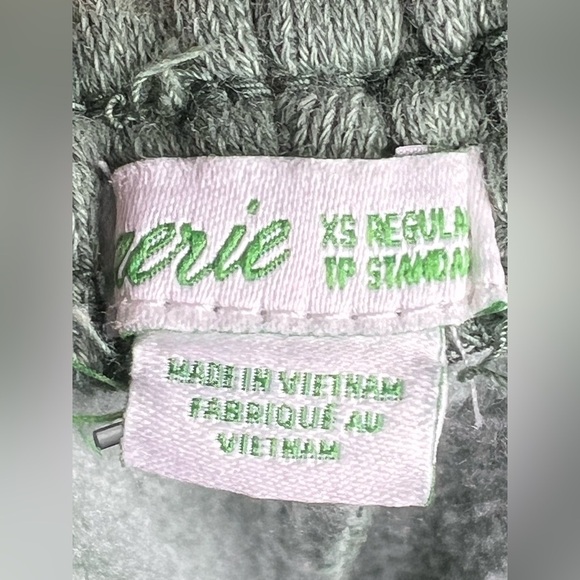 Aerie ANYTIME® The Sweat High Waisted Jogger in green.  Size XS - Picture 10 of 10